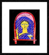 Jamini Roy painting on Bamboo Tray